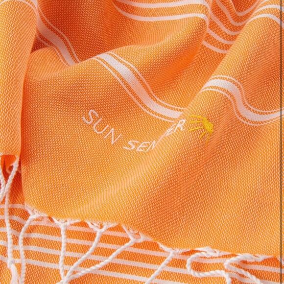 Beach Towel 100% Organic‎ Turkish Cotton Sand Free Quick Dry Gray 38"x71" - Picture 5 of 6